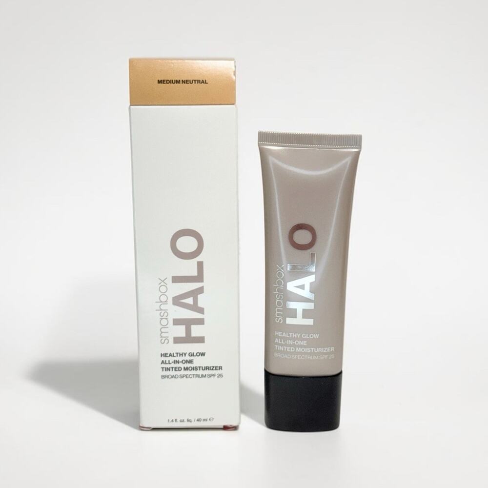 Smashbox Halo Medium Neutral Healthy Glow Tinted Moisturizer 1.4oz